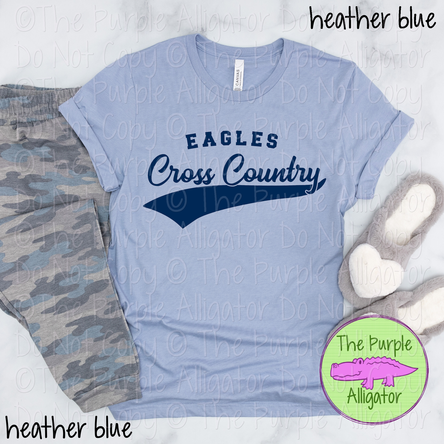 Eagles Cross Country Swash SC12 | Mascot School Spirit Design | Custom Mascot Cross Country Apparel | Custom Team Apparel - CHOOSE YOUR DESIGN COLOR - 0725 (d2f TPA)