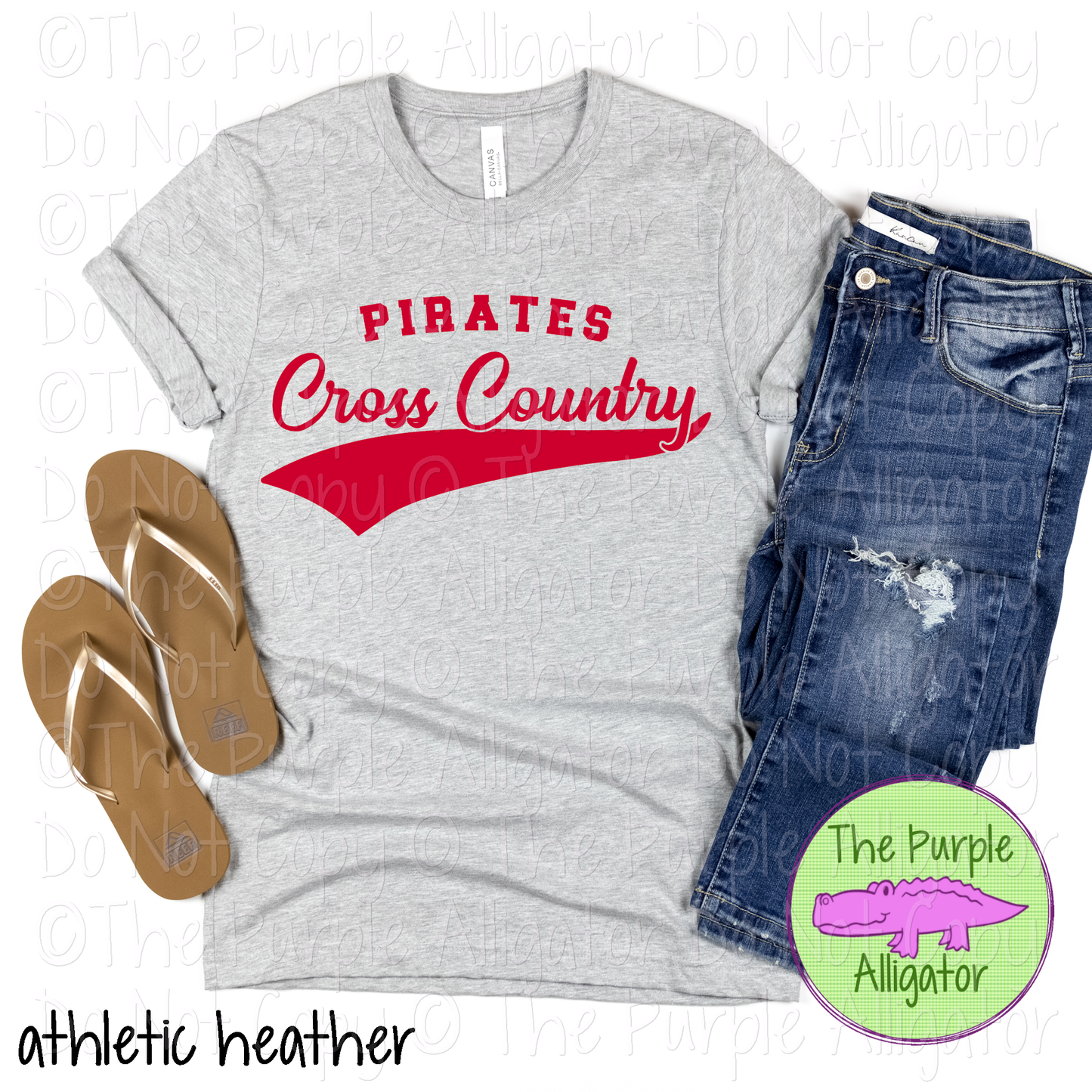 Pirates Cross Country Swash SC12 | Mascot School Spirit Design | Custom Mascot Cross Country Apparel | Custom Team Apparel - CHOOSE YOUR DESIGN COLOR - 0725 (d2f TPA)