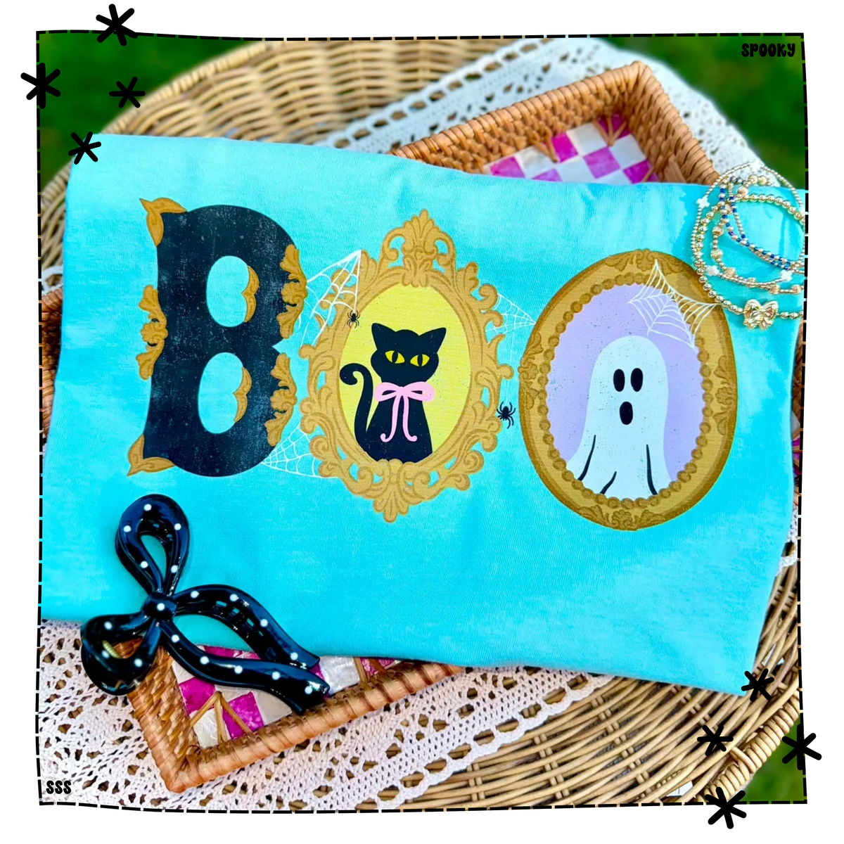 Boo With Cat Frame WEEKLY DROP