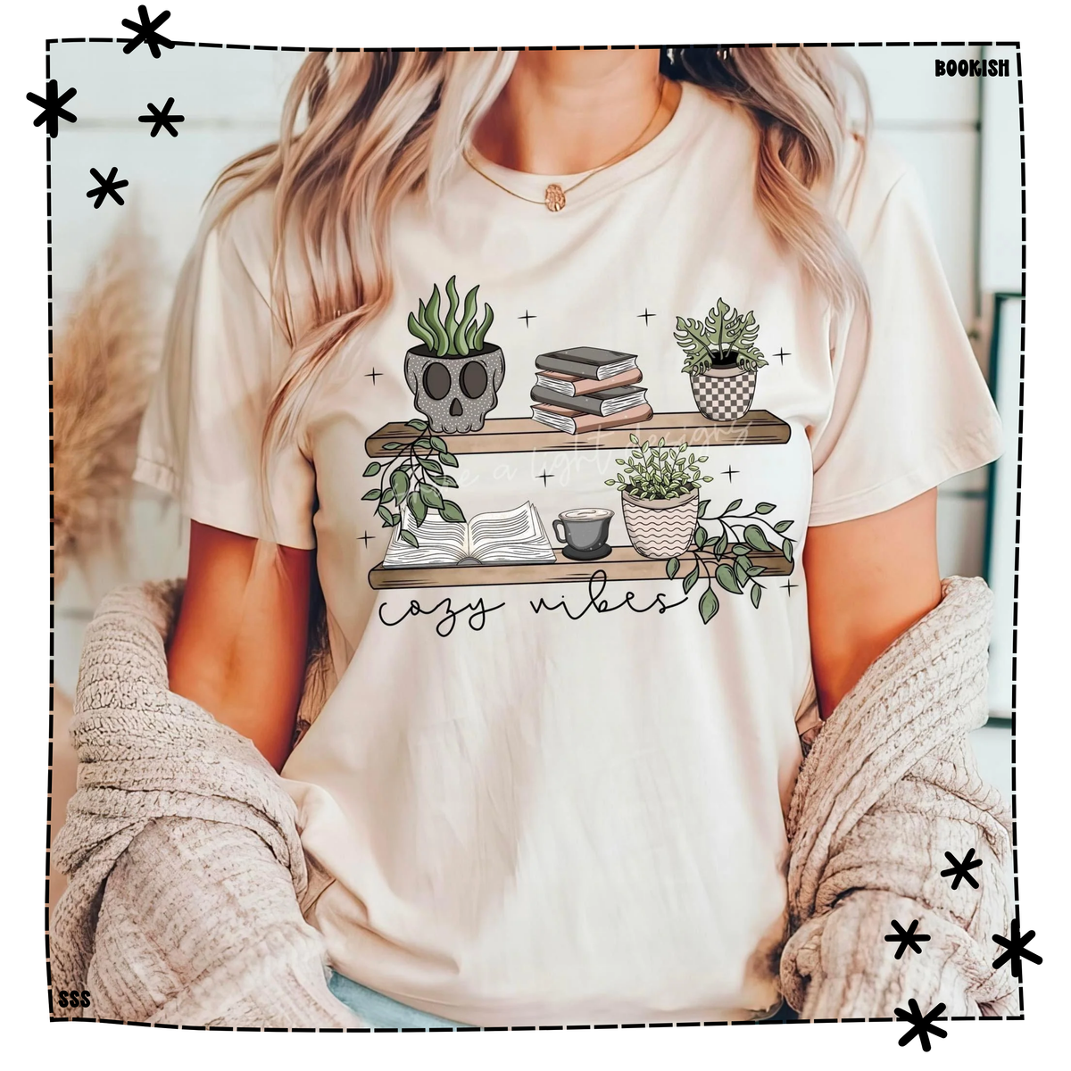 Cozy Vibes Plants Coffee Books Skulls WEEKLY DROP