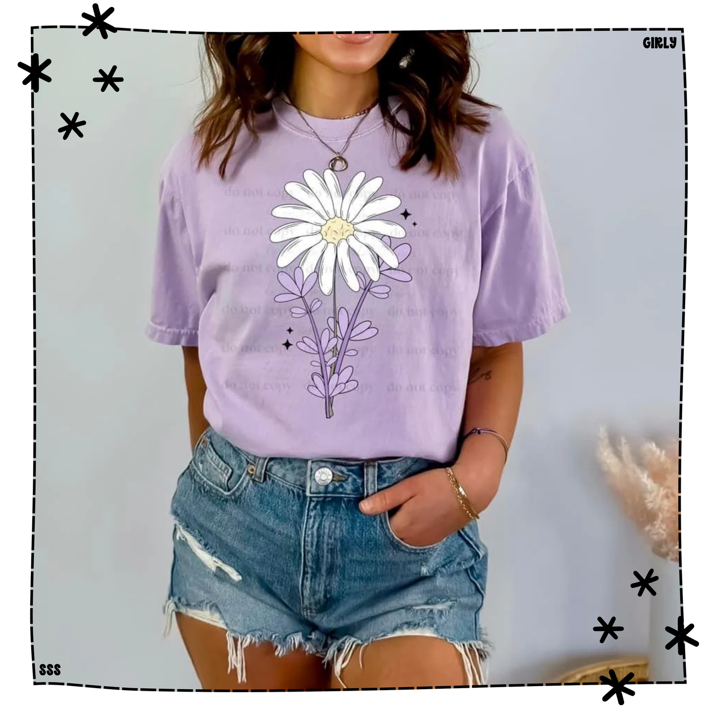 Daisy With Purple Flowers WEEKLY DROP