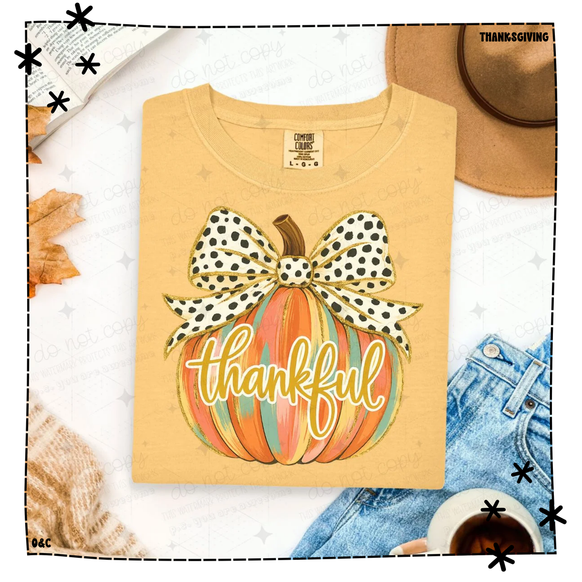 Dotted Bow Pumpkin WEEKLY DROP