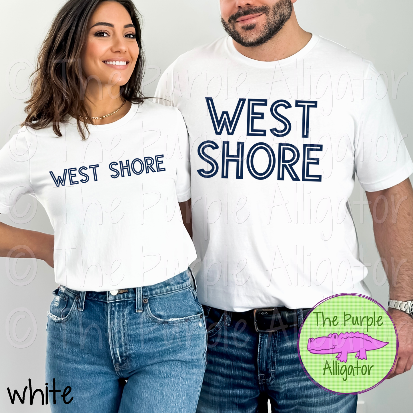 West Shore School Spirit Gl-In - CHOOSE YOUR TEXT COLOR 1124 (d2f TPA)