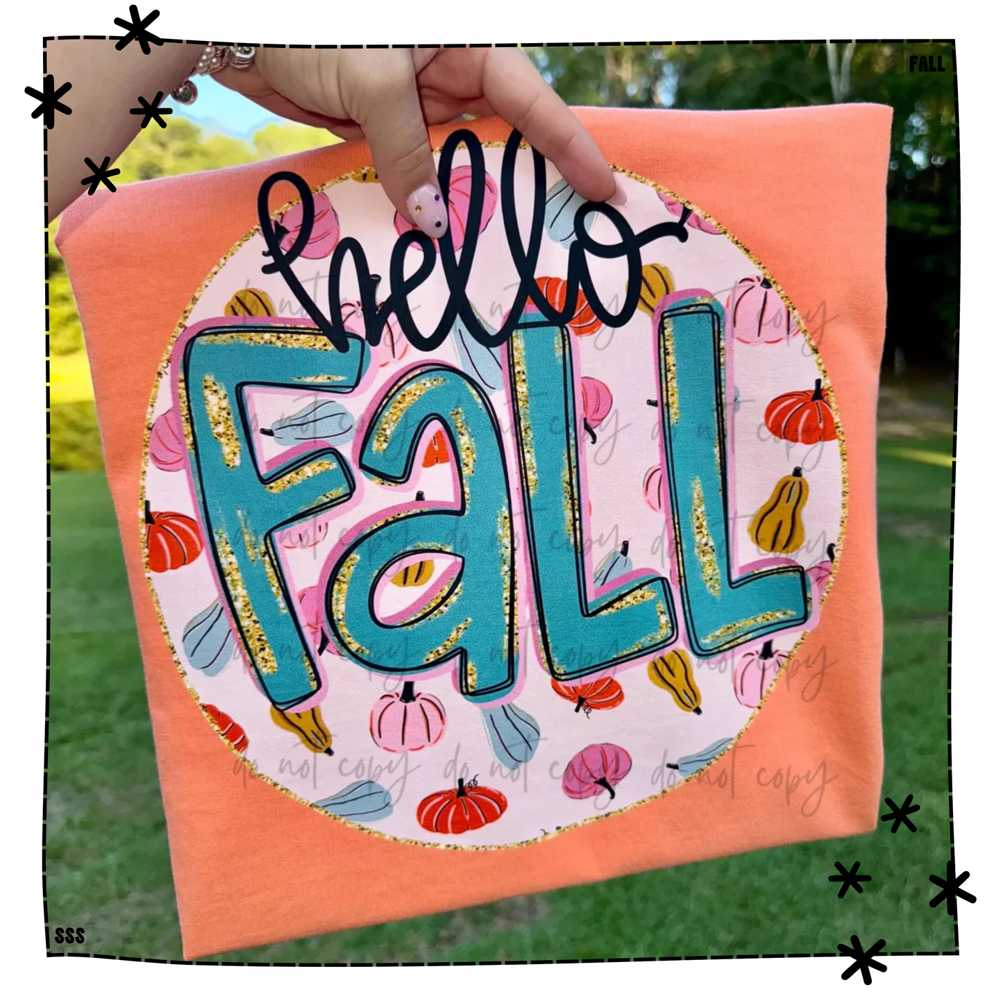 Hello Fall Circle - WEEKLY DROP