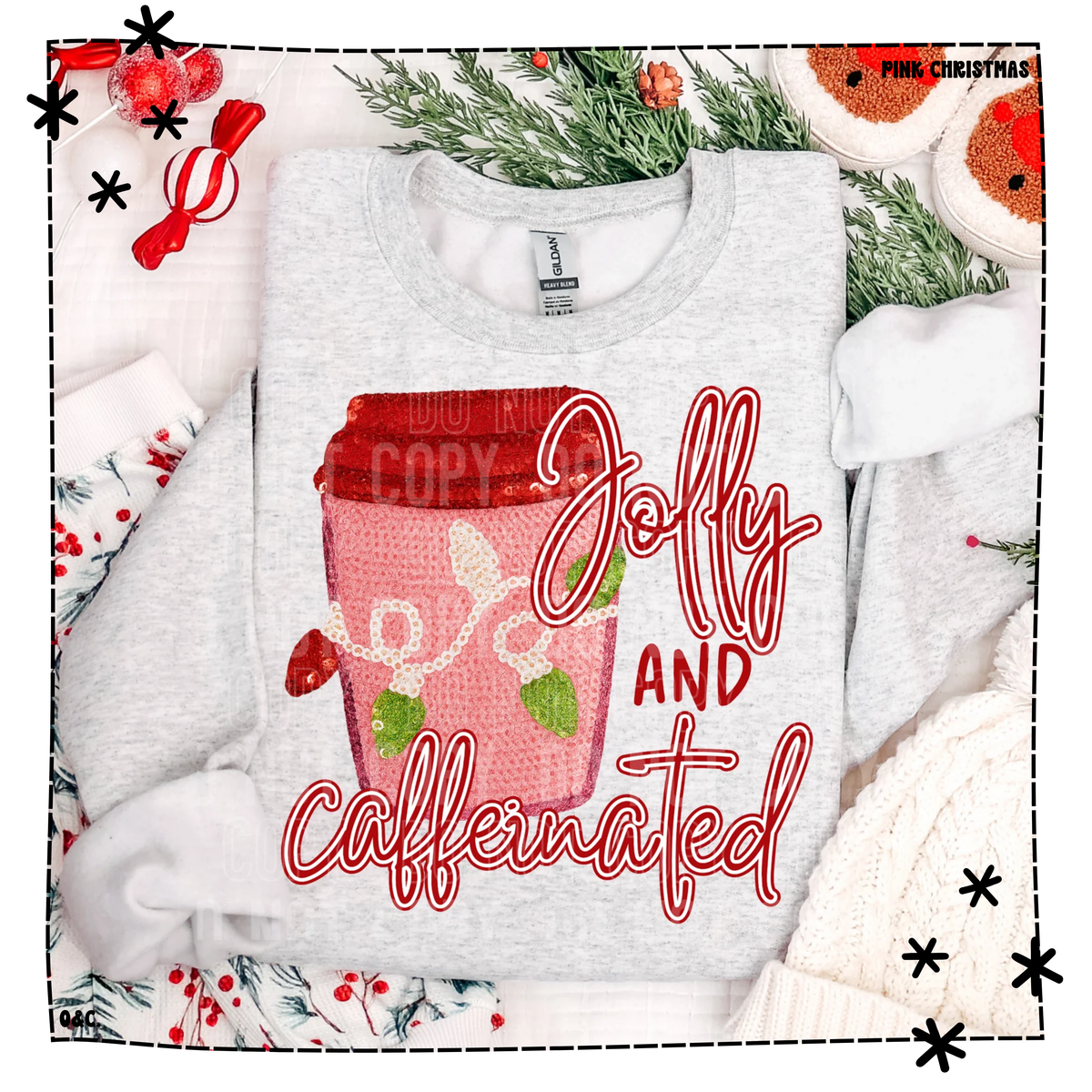 Jolly and Caffeinated Faux Yarn WEEKLY DROP