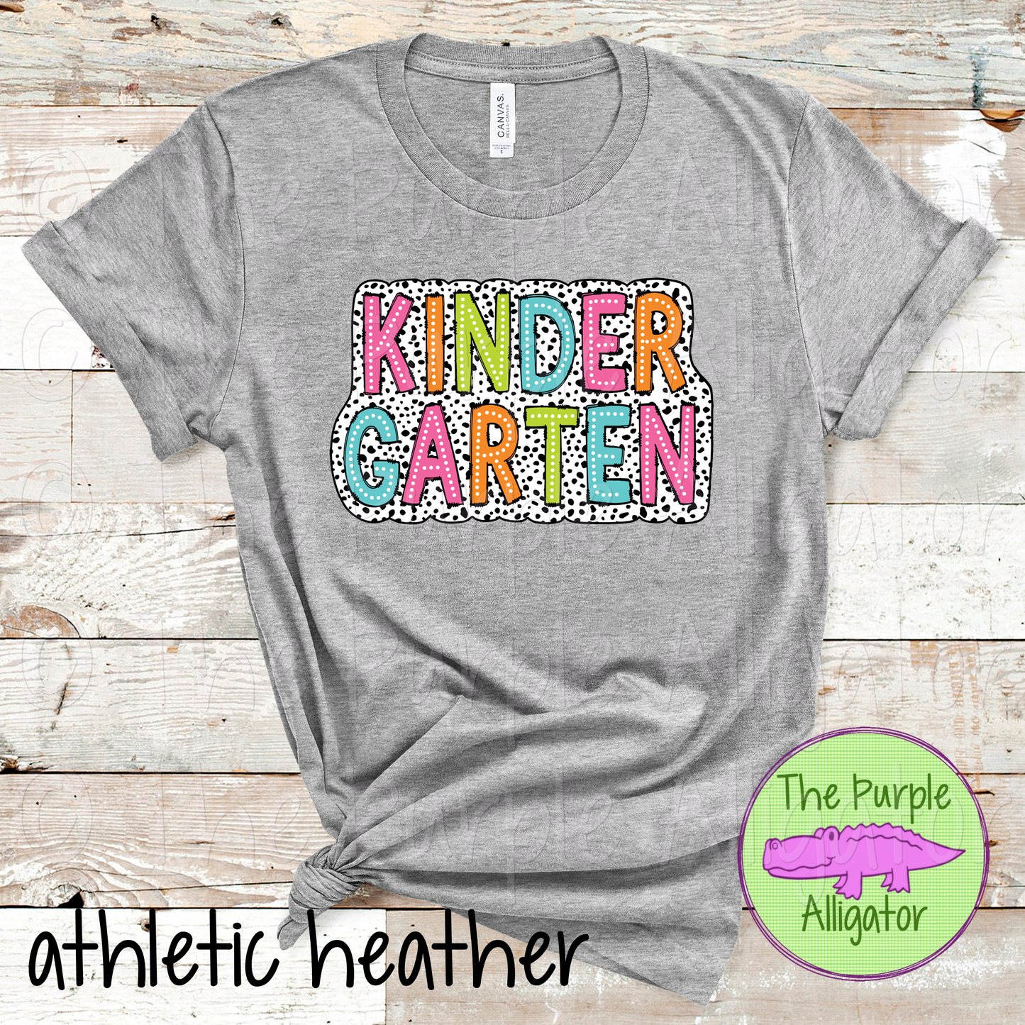 Kindergarten Teacher Dalmatian Dots 0724 (d2f TBA-DF-CF)