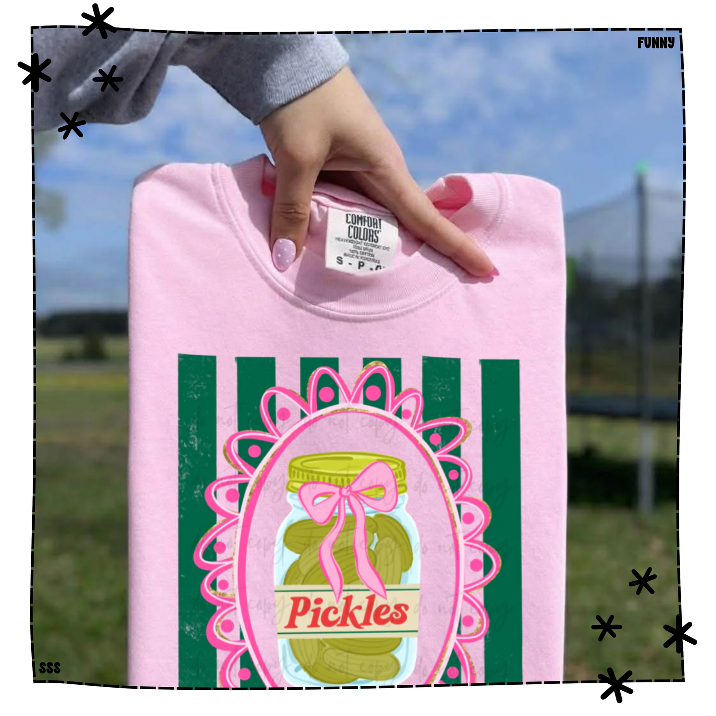 Pickle Coquette Stripe WEEKLY DROP