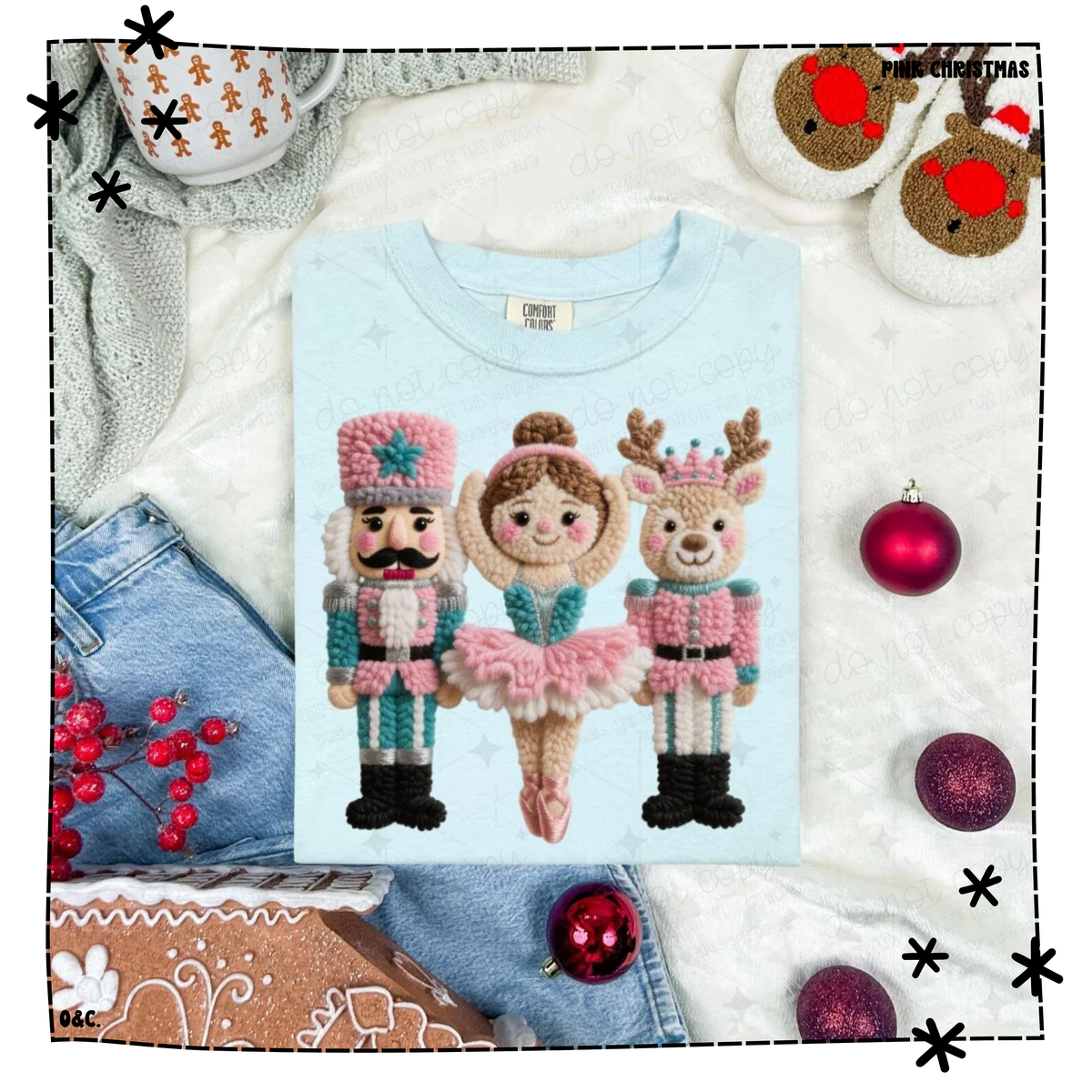 Pink and Teal Nutcracker WEEKLY DROP