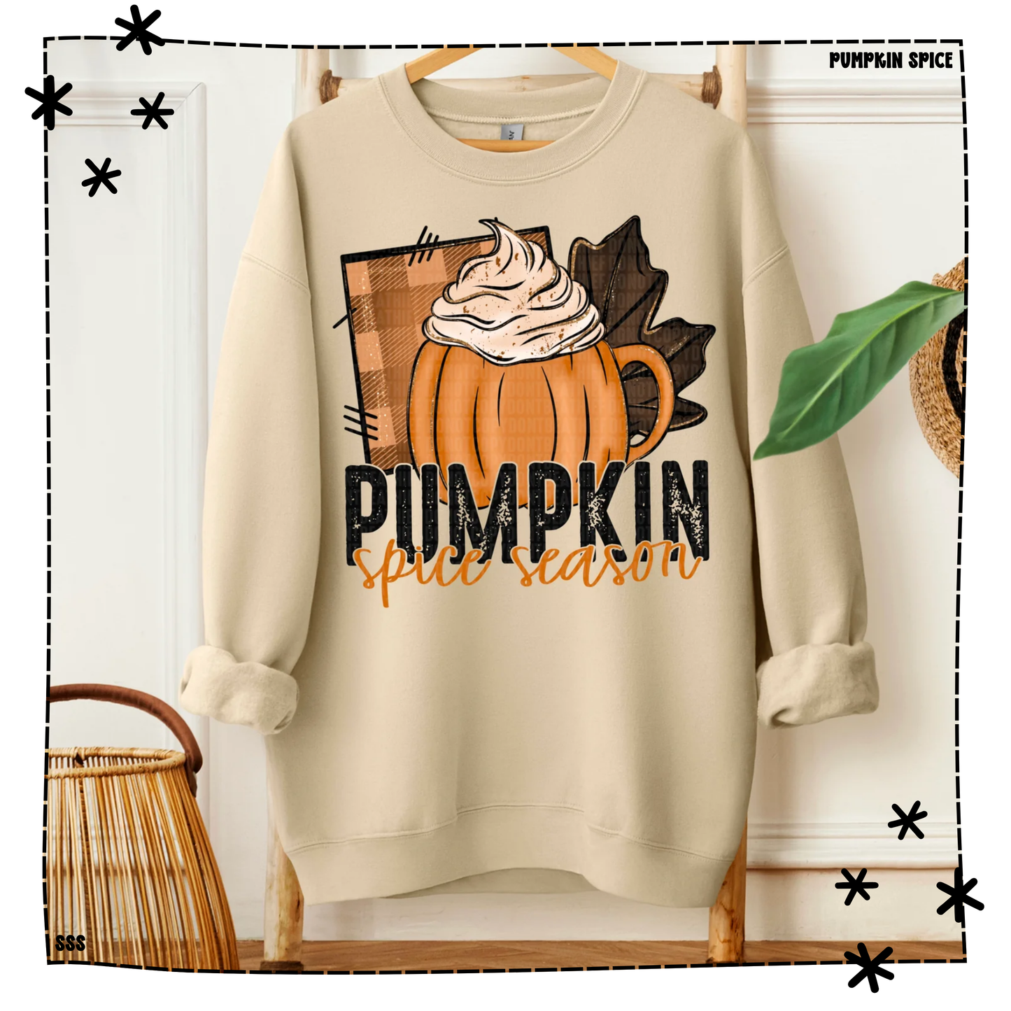 Pumpkin Spice Season Plaid - WEEKLY DROP