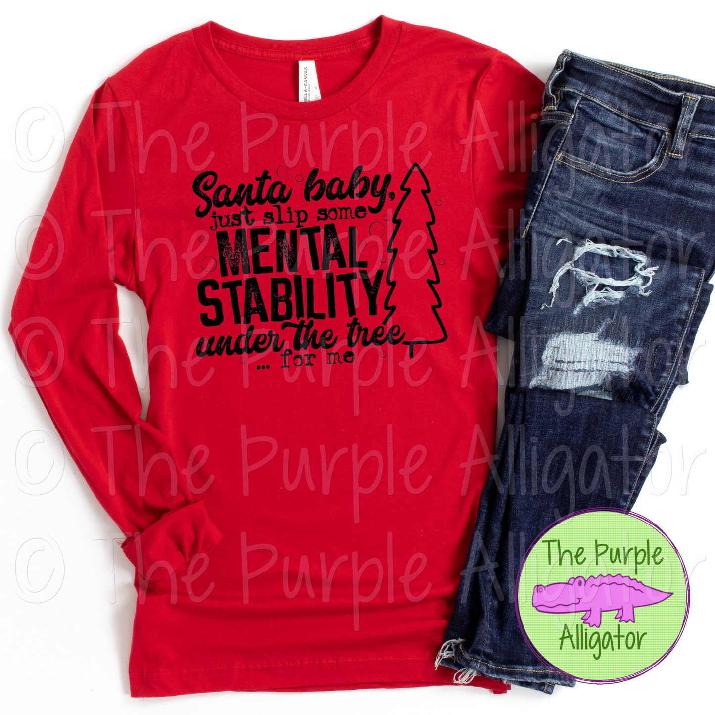 Santa Baby Just Slip Some Mental Stability 1222(d2f HMD)