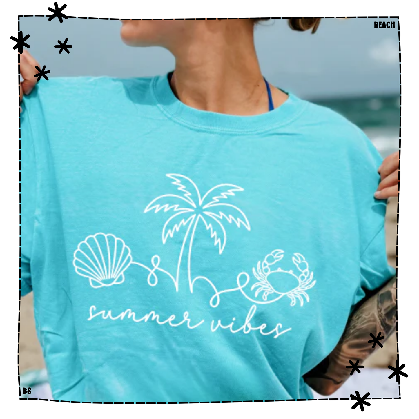 Summer Vibes Line Doodle WEEKLY DROP