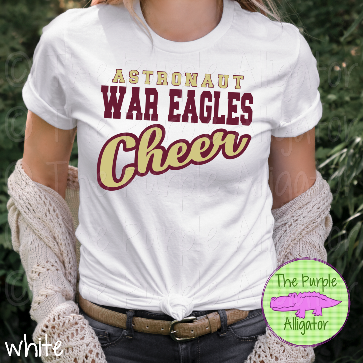 Astronaut War Eagles Cheer SC16 Mascot School Spirit (d2f TPA)