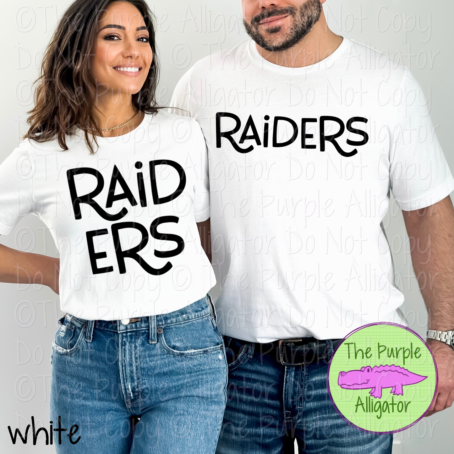 Raiders Argy Mascot Hand-Drawn Style Custom Choose-Your-Color School Spirit Design 0225 (d2f TPA)