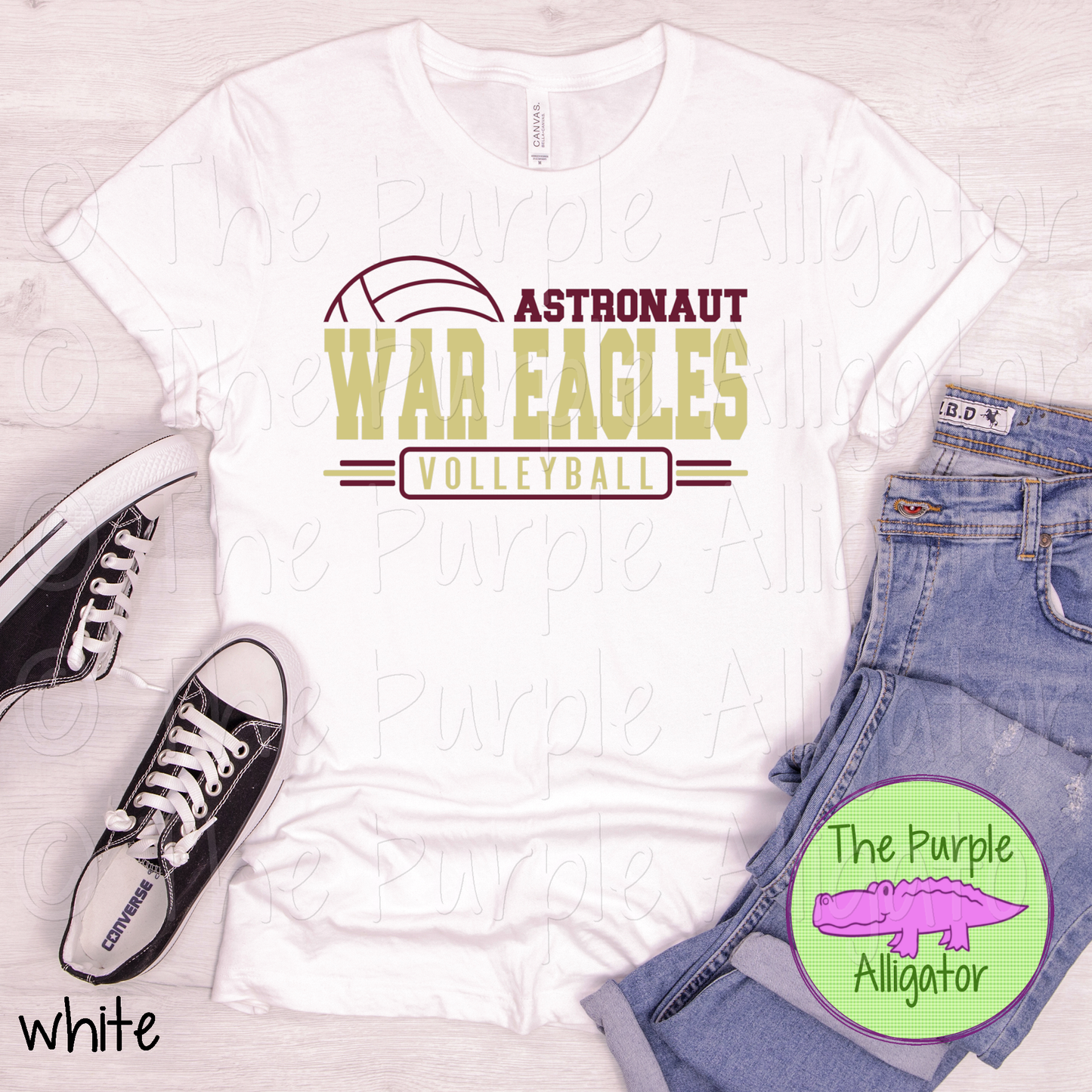 Astronaut War Eagles Volleyball SC13 School Spirit (d2f TPA)