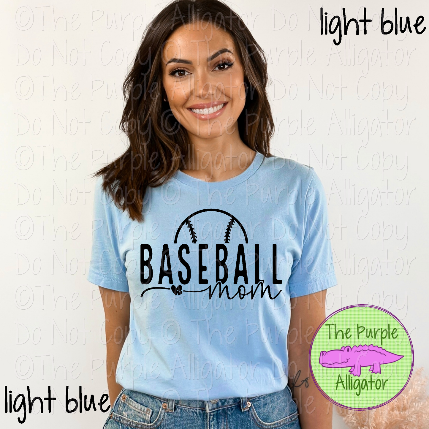Baseball Mom - Choose Your Design Color - 0424 (d2f SDS)