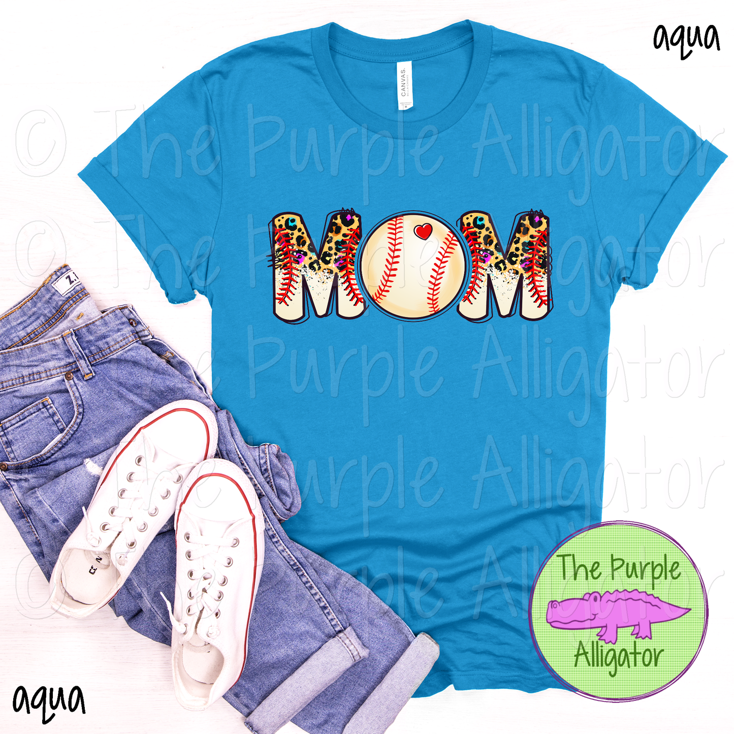 Baseball Mom Half Leopard 0824 (d2f TRA)