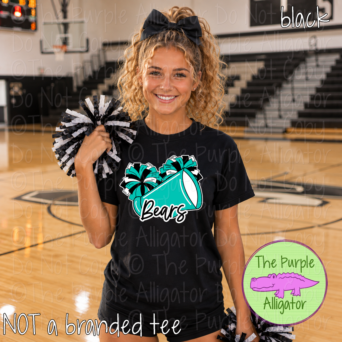 Bears Spirit Shout – Custom Cheer Spirit Wear Mascot Apparel 0926 TPA
