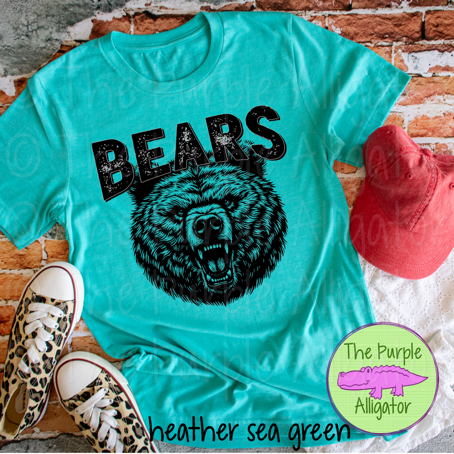 Bears B&W Mascot School Spirit (d2f SWD)