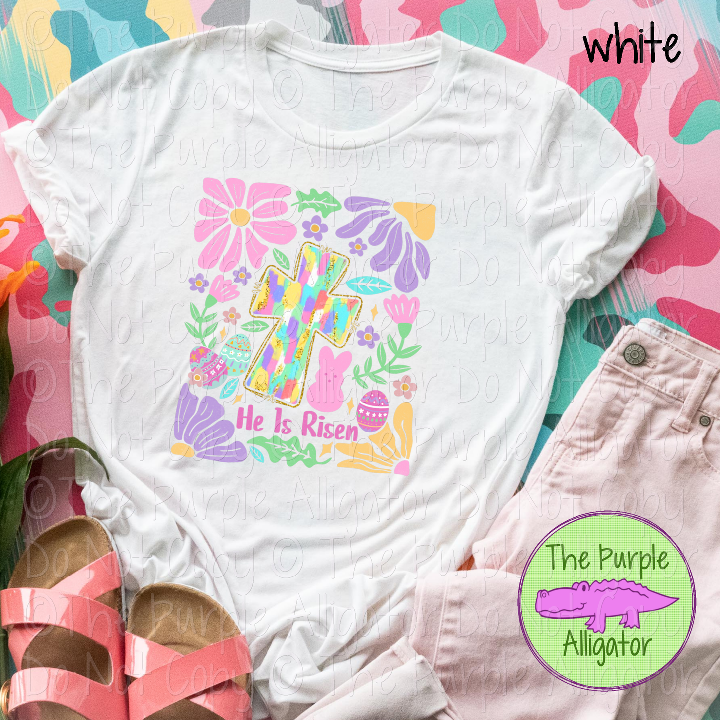 Boho Easter He is Risen 0125 (d2f TRA)