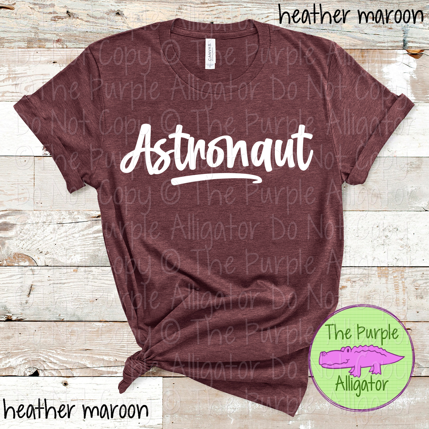 Astronaut Bold Flow | Bold Handwritten Spirit Wear Design for Students, Staff & Fans - CHOOSE YOUR DESIGN COLOR 0725 (d2f TPA)
