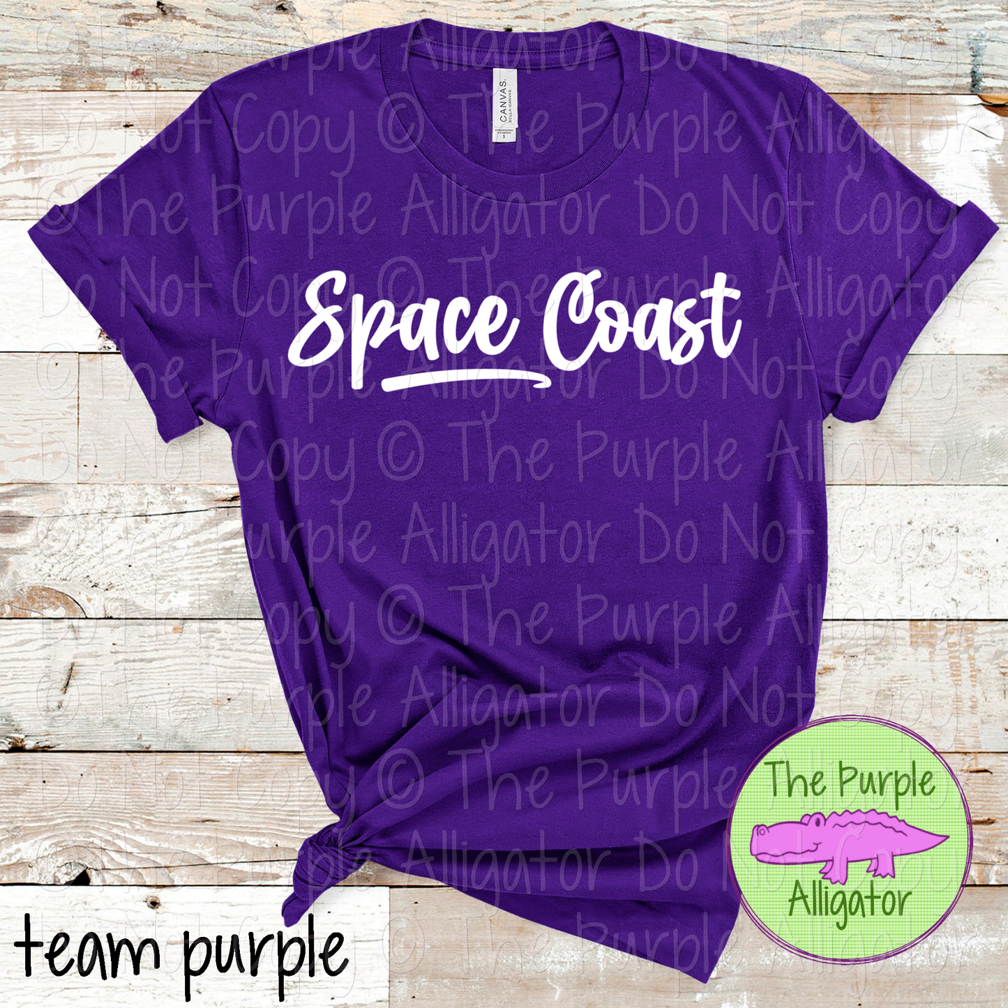Space Coast Bold Flow | Bold Handwritten Spirit Wear Design for Students, Staff & Fans - CHOOSE YOUR DESIGN COLOR 0725 (d2f TPA)