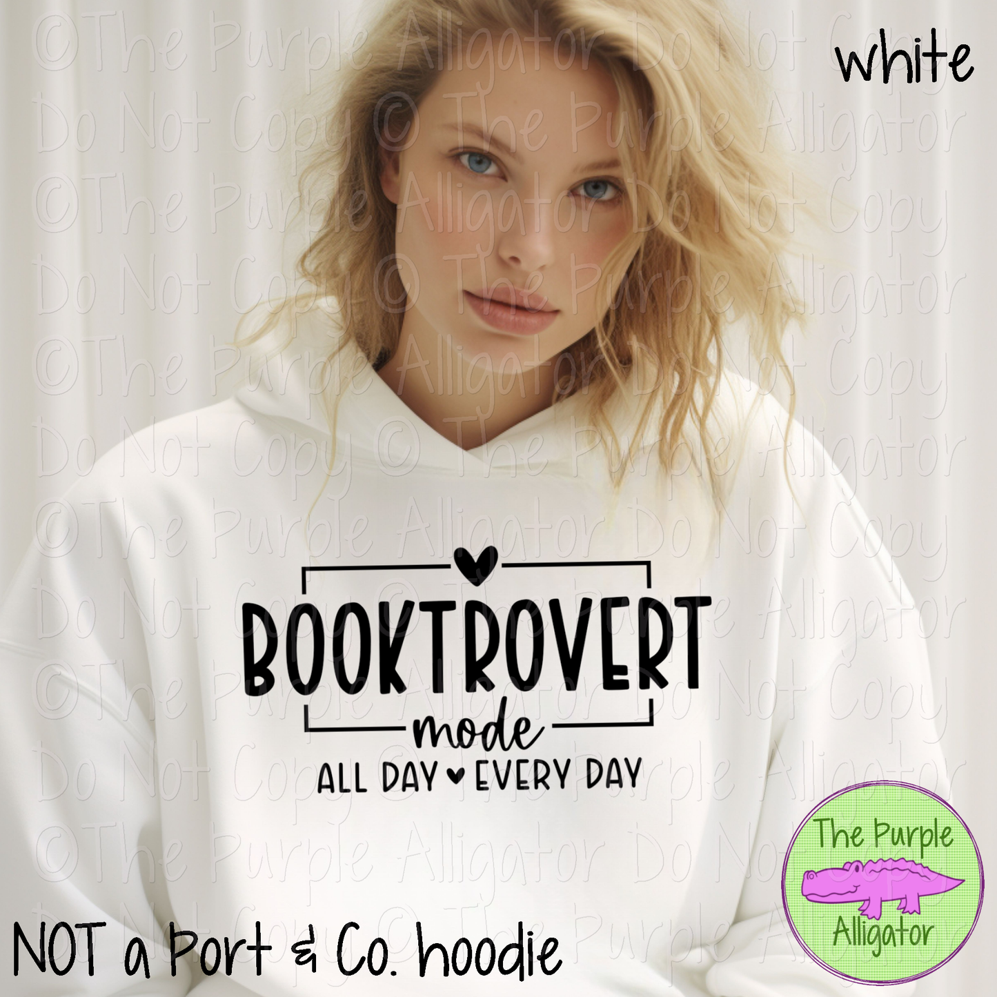 Booktrovert Mode Rectangle - Choose Your Design Color - 0324 (d2f HHD)