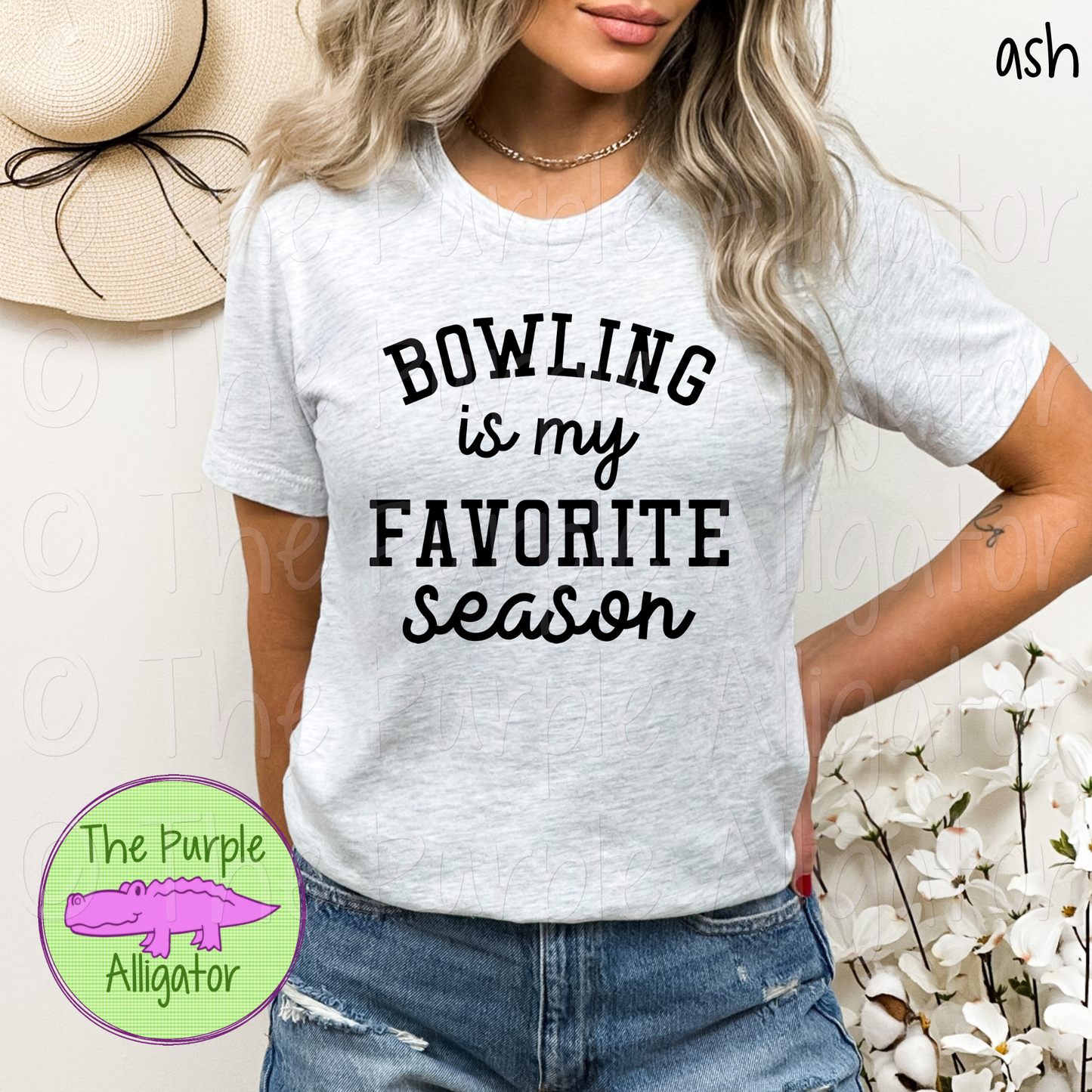 Bowling is my Favorite Season CHOOSE YOUR DESIGN COLOR (d2f TPA)