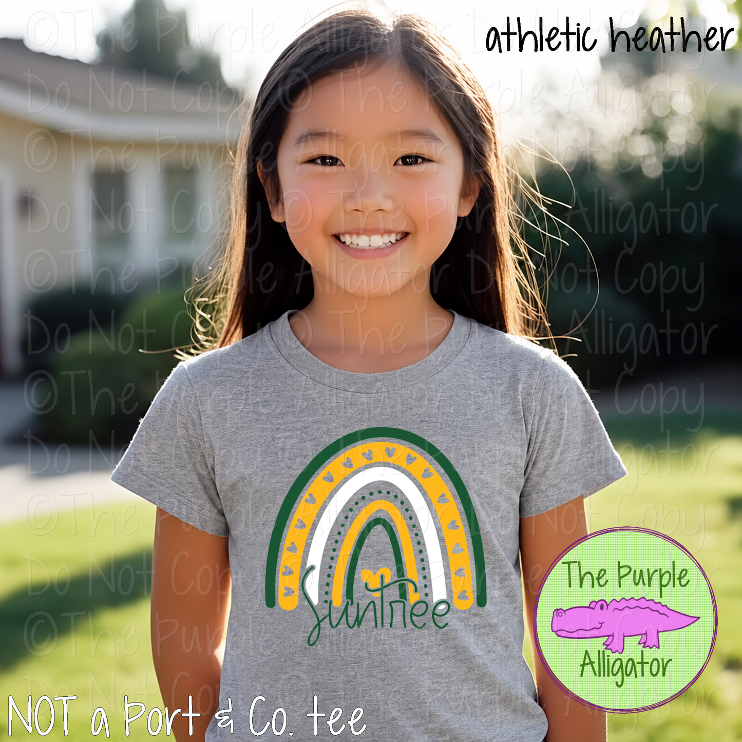 Suntree Boho Rainbow | 3-Color School Rainbow Spirit Wear Design 0824 TPA