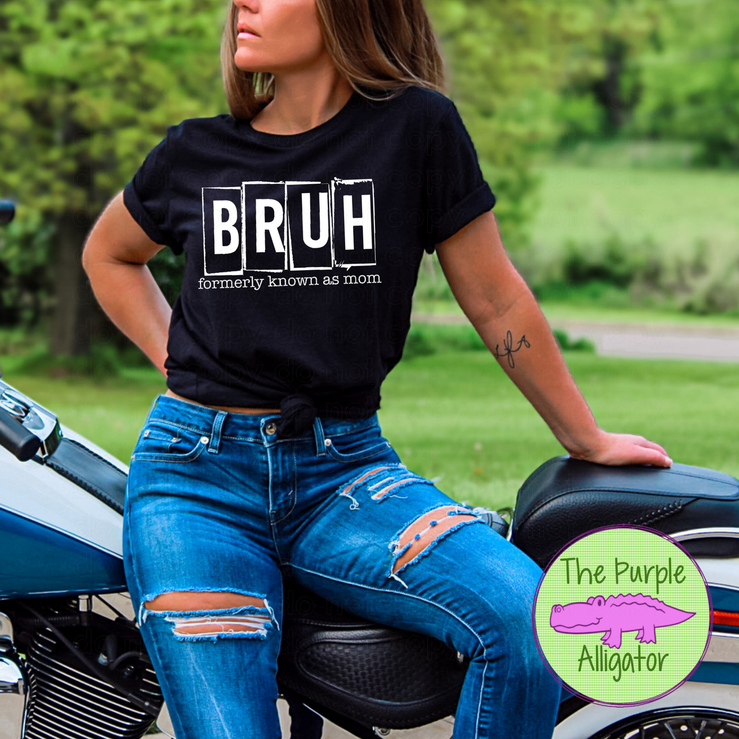 BRUH - Formerly Known as Mom - white (d2f TPA)