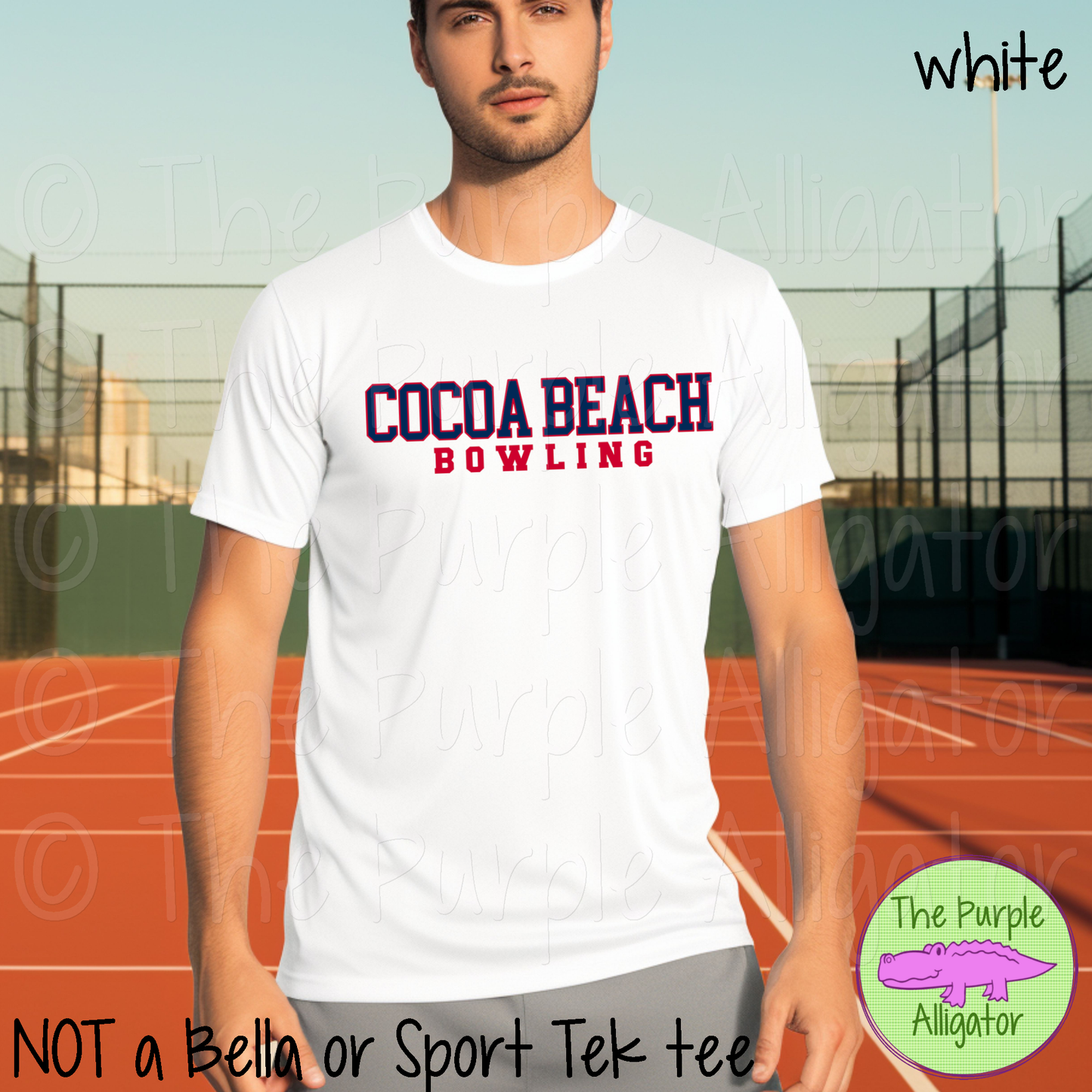 Cocoa Beach Bowling CB-JPST Mascot School Spirit (d2f TPA)