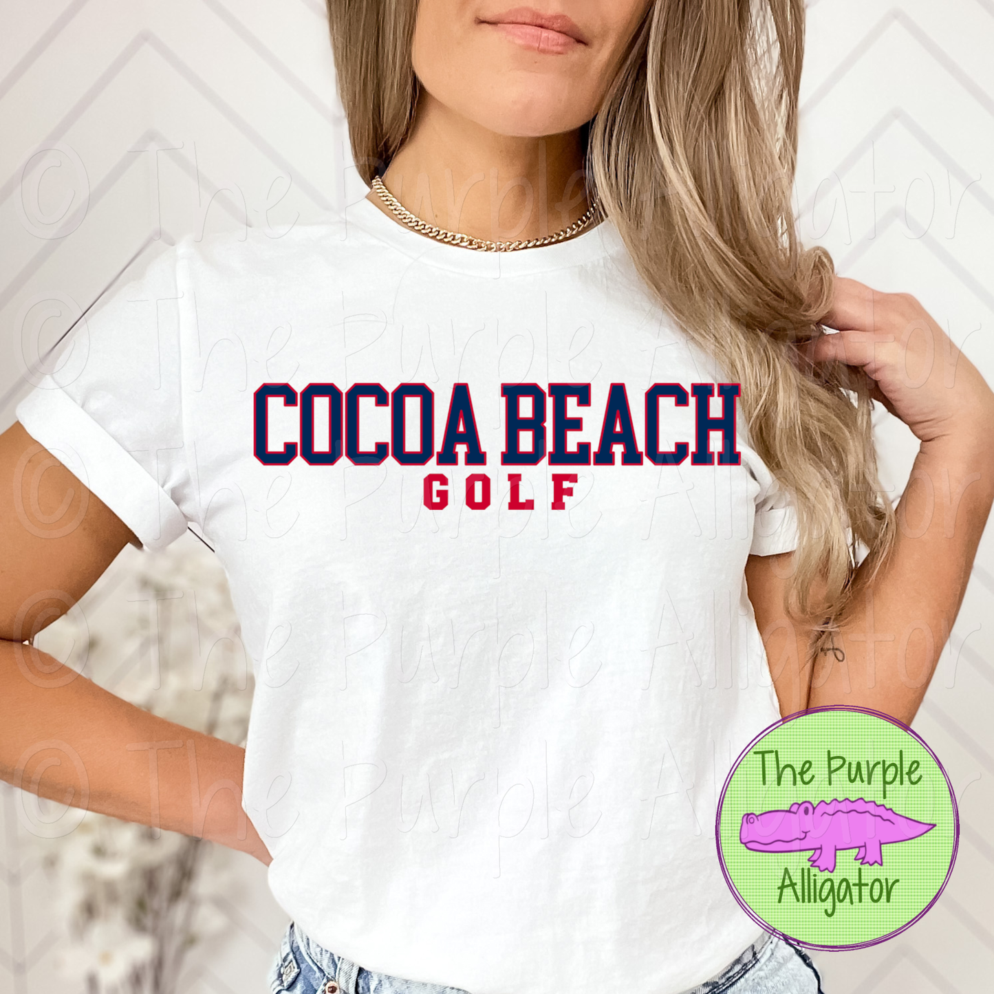 Cocoa Beach Golf CB-JPST Mascot School Spirit (d2f TPA)