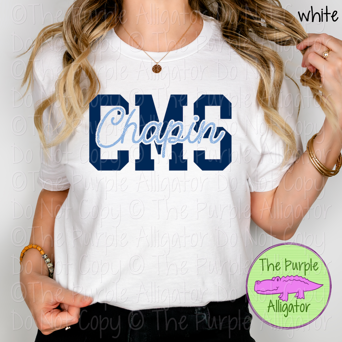 CMS Chapin CB Grunge School Spirit CHOOSE YOUR DESIGN COLORS 0125 (d2f TPA)