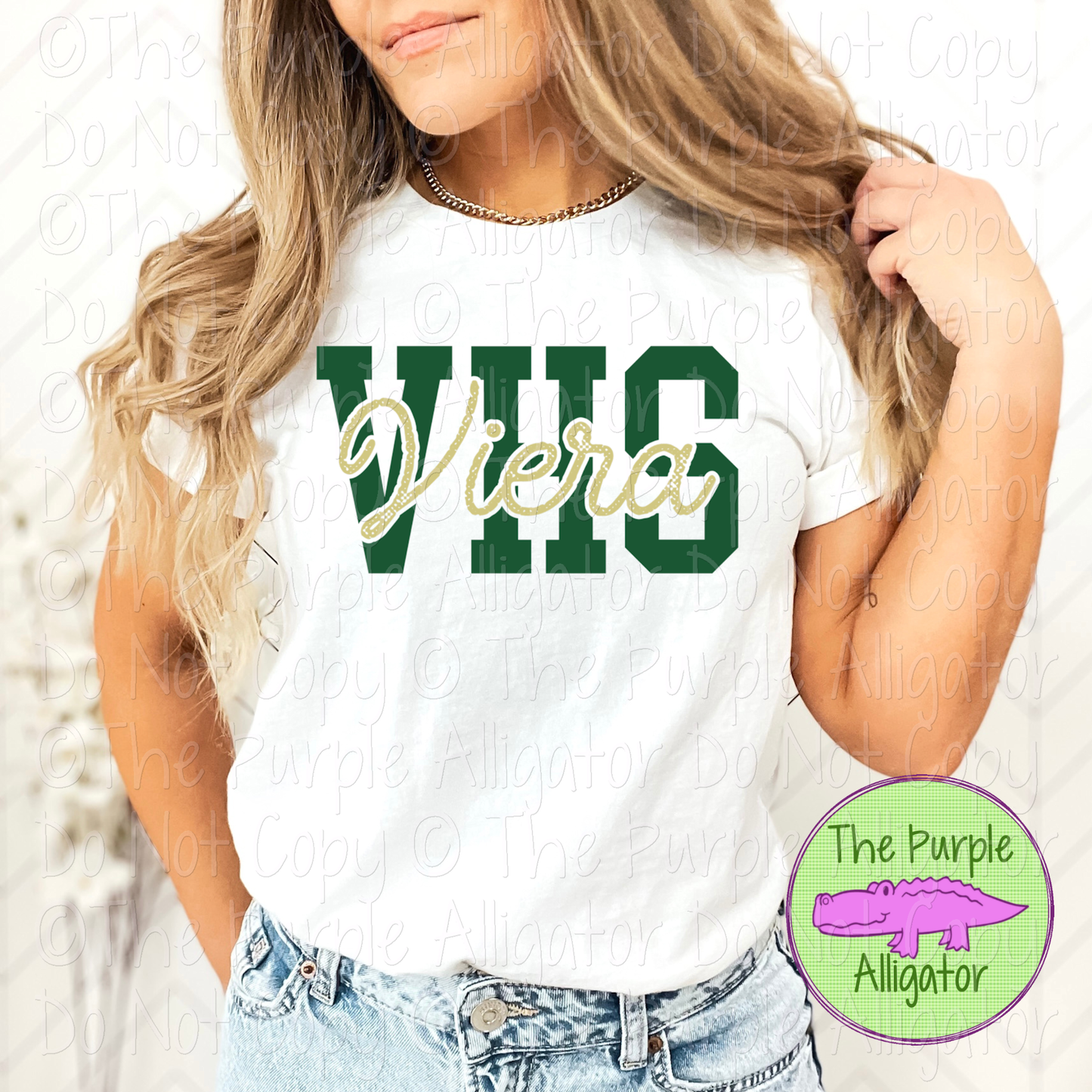 VHS Viera CB Grunge School Spirit CHOOSE YOUR DESIGN COLORS 0125 (d2f TPA)
