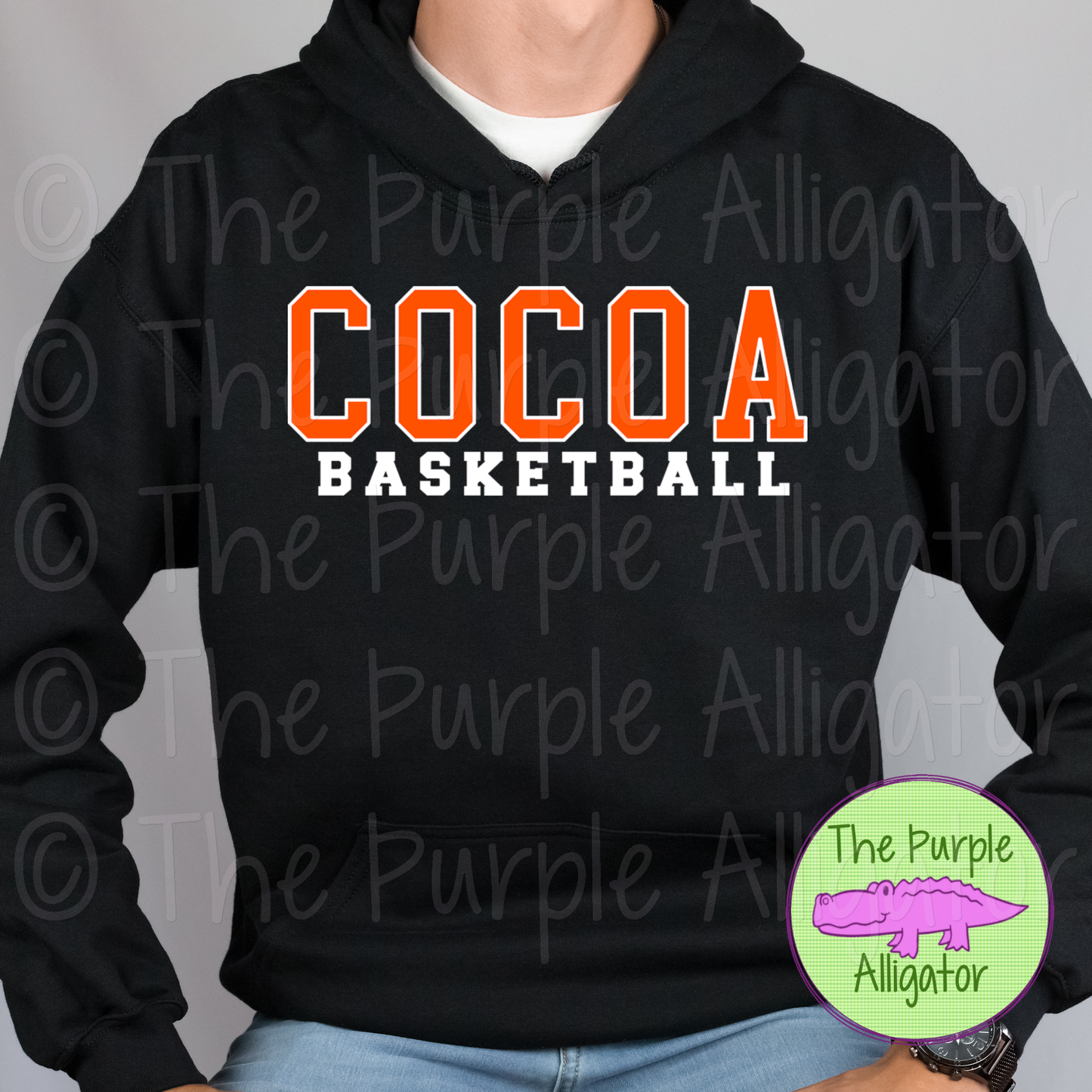 Cocoa Basketball CB-JPST Mascot School Spirit (d2f TPA)
