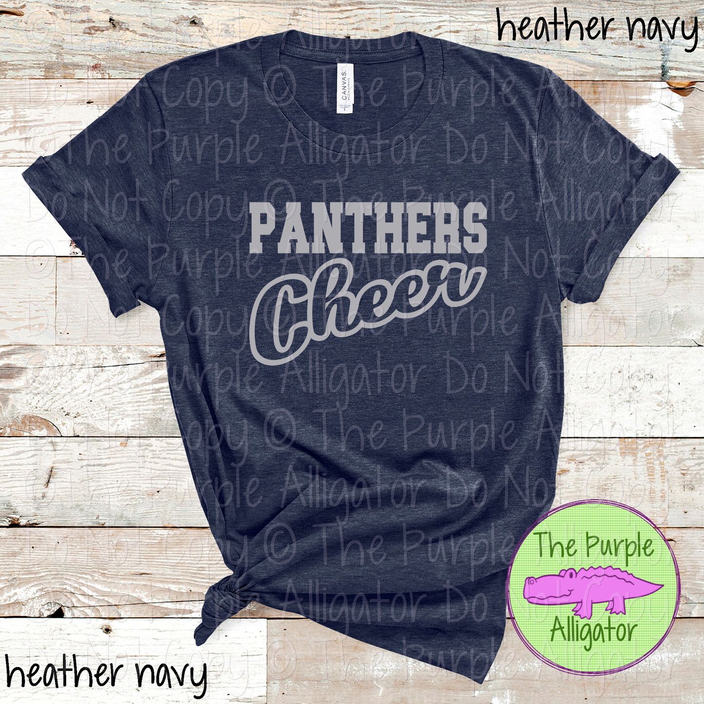 Panthers Hollow Cheer SC16 Mascot School Spirit Team Swag - CHOOSE YOUR DESIGN COLOR - 0625 (d2f TPA)