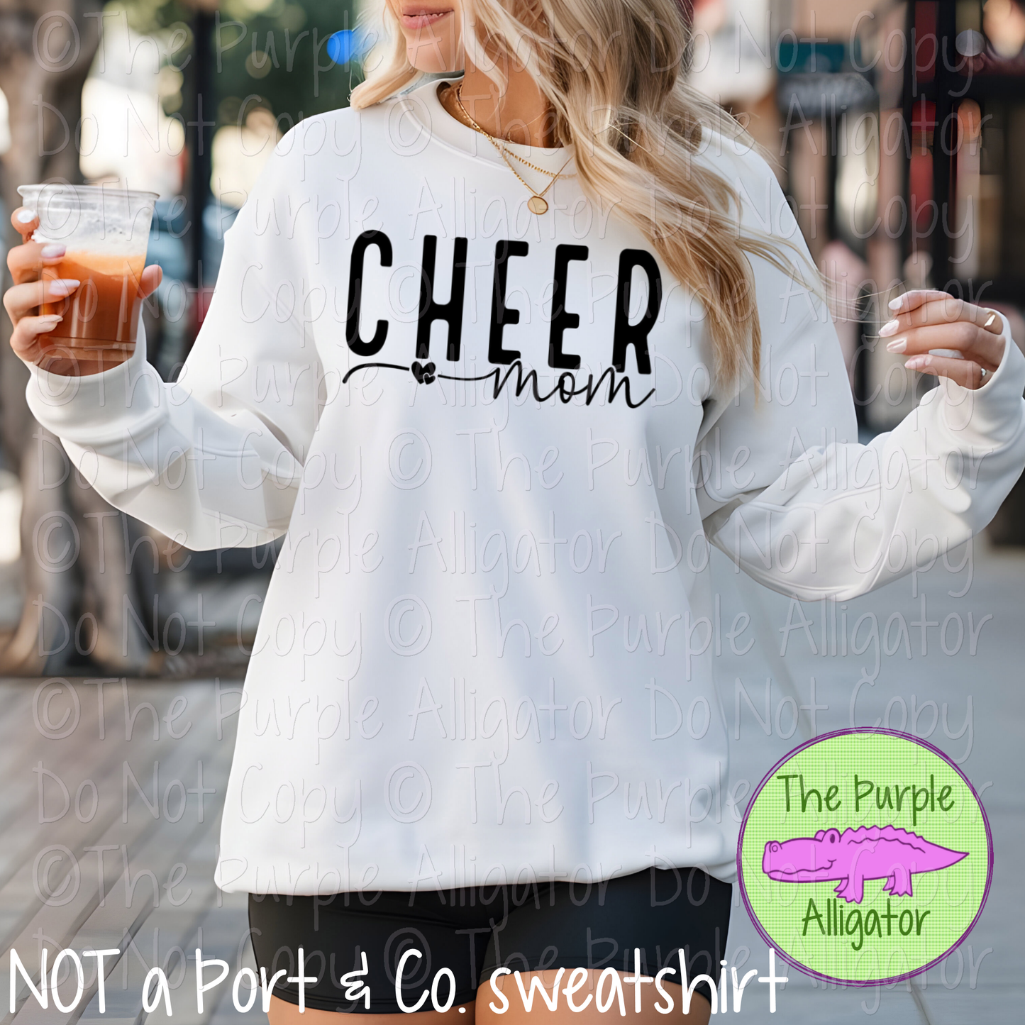 Cheer Mom Mini Hearts - Choose Your Design Color - 0424 (d2f SDS)