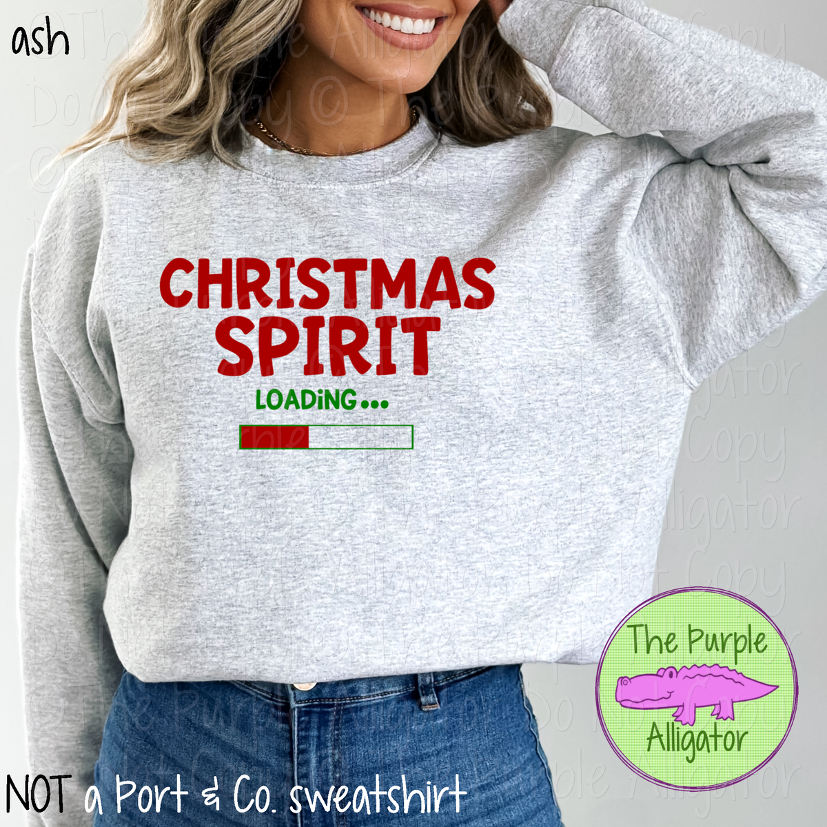 Christmas Spirit Loading Funny Christmas Shirt and Sweatshirt 0719 MDC