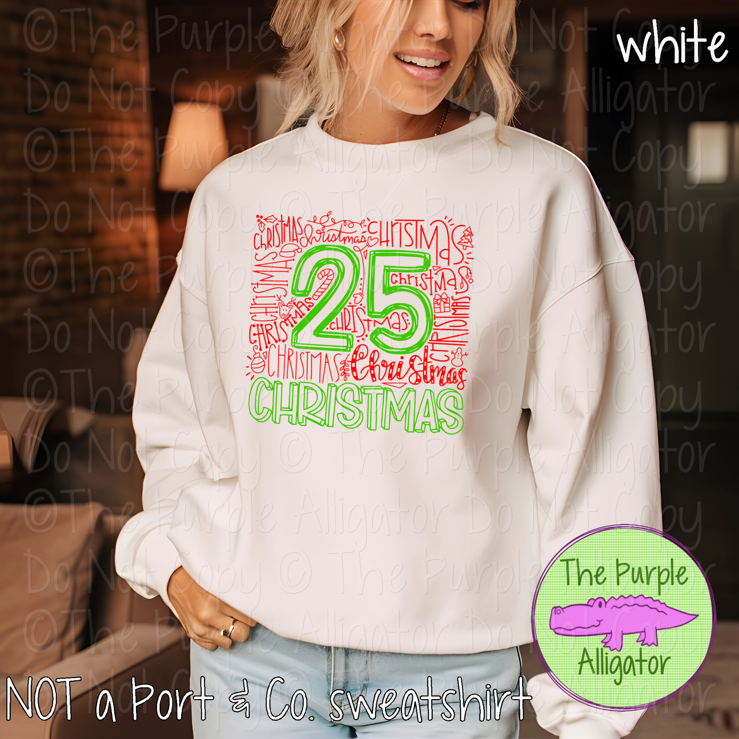 Christmas Typography Shirt, Merry Christmas Word Art Apparel, Christmas Word Collage Shirt, Holiday Apparel 0819 K