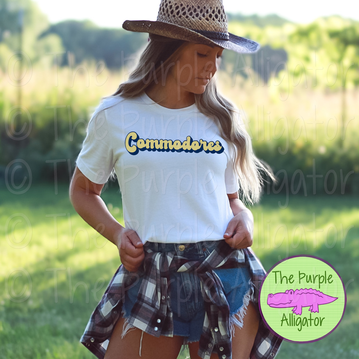 Commodores 3D Mascot School Spirit - CHOOSE YOUR DESIGN COLORS (d2f TPA)