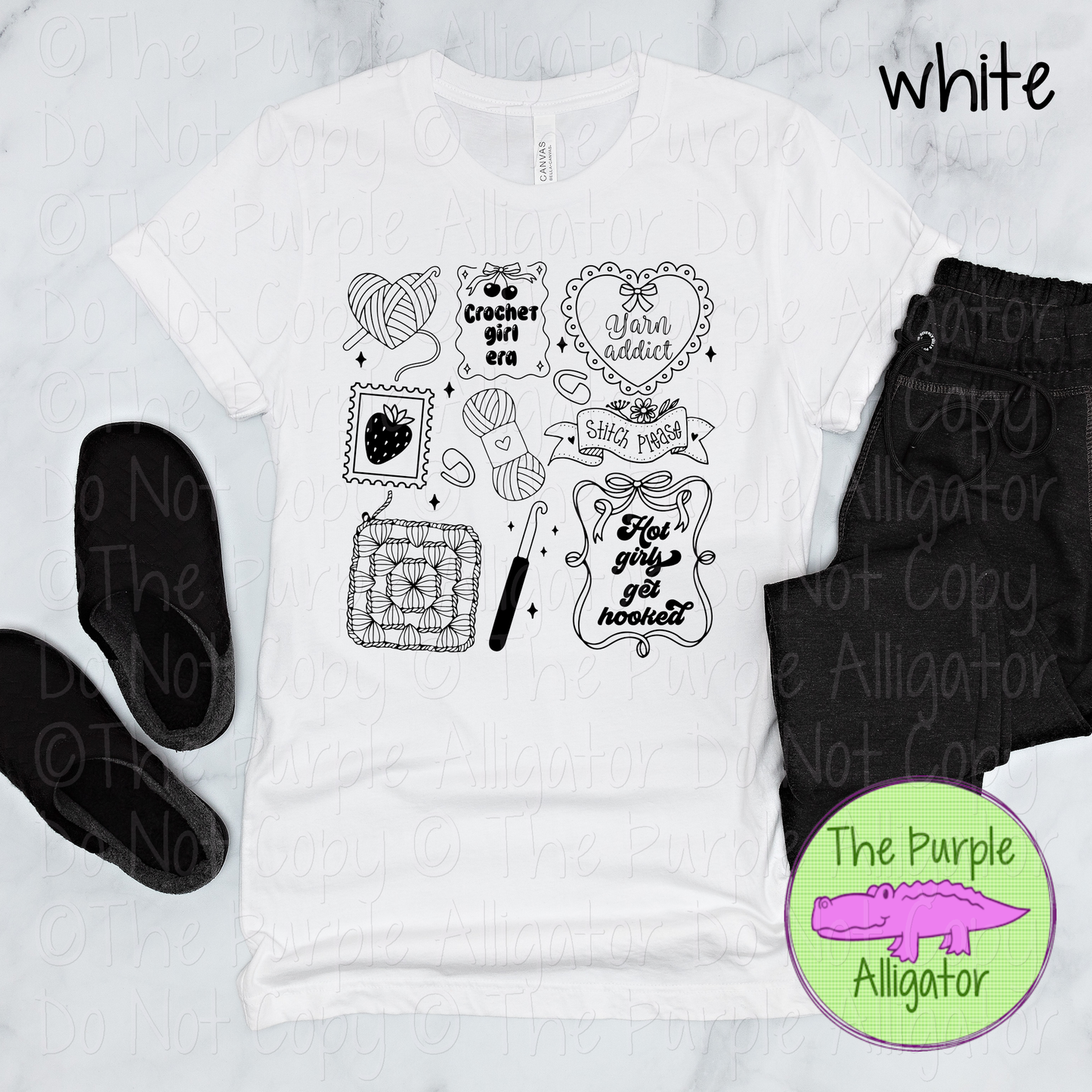 Crochet Girl Era Yarn Addict Apparel Funny Crochet Shirt Craft Lover Apparel Knitting Crochet Gift Maker 0226 FDH