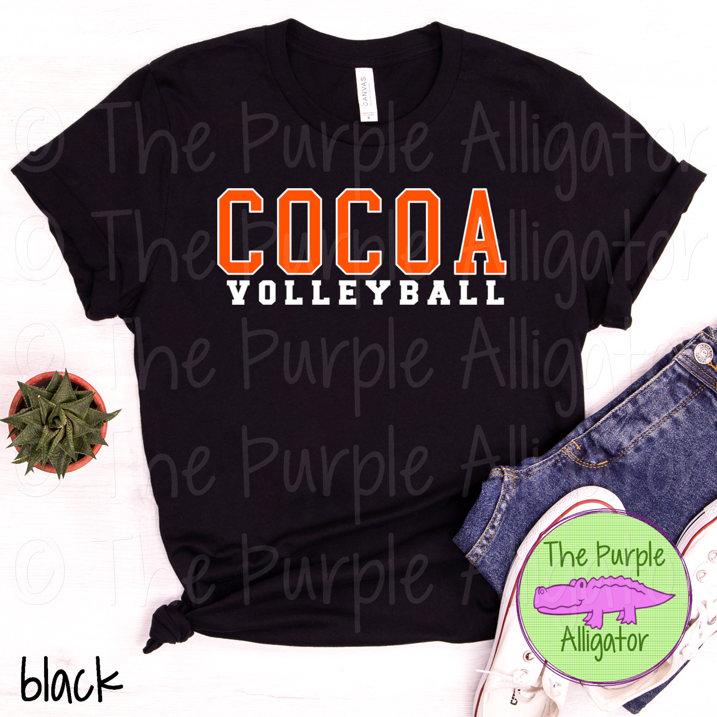 Cocoa Volleyball CB-JPST Mascot School Spirit (d2f TPA)