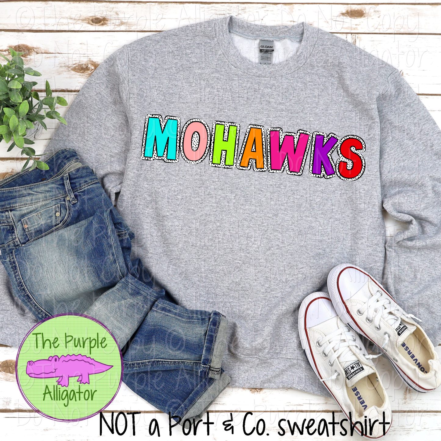 Mohawks Dalmatian Marquee Mascot School Spirit 1224 (d2f TPA)