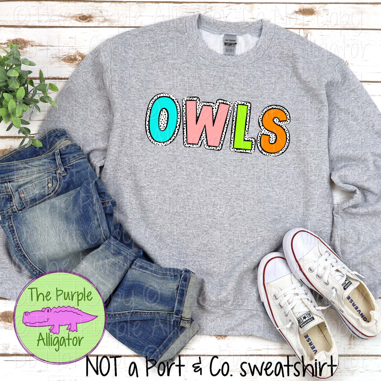 Owls Dalmatian Marquee Mascot School Spirit 1224 (d2f TPA)