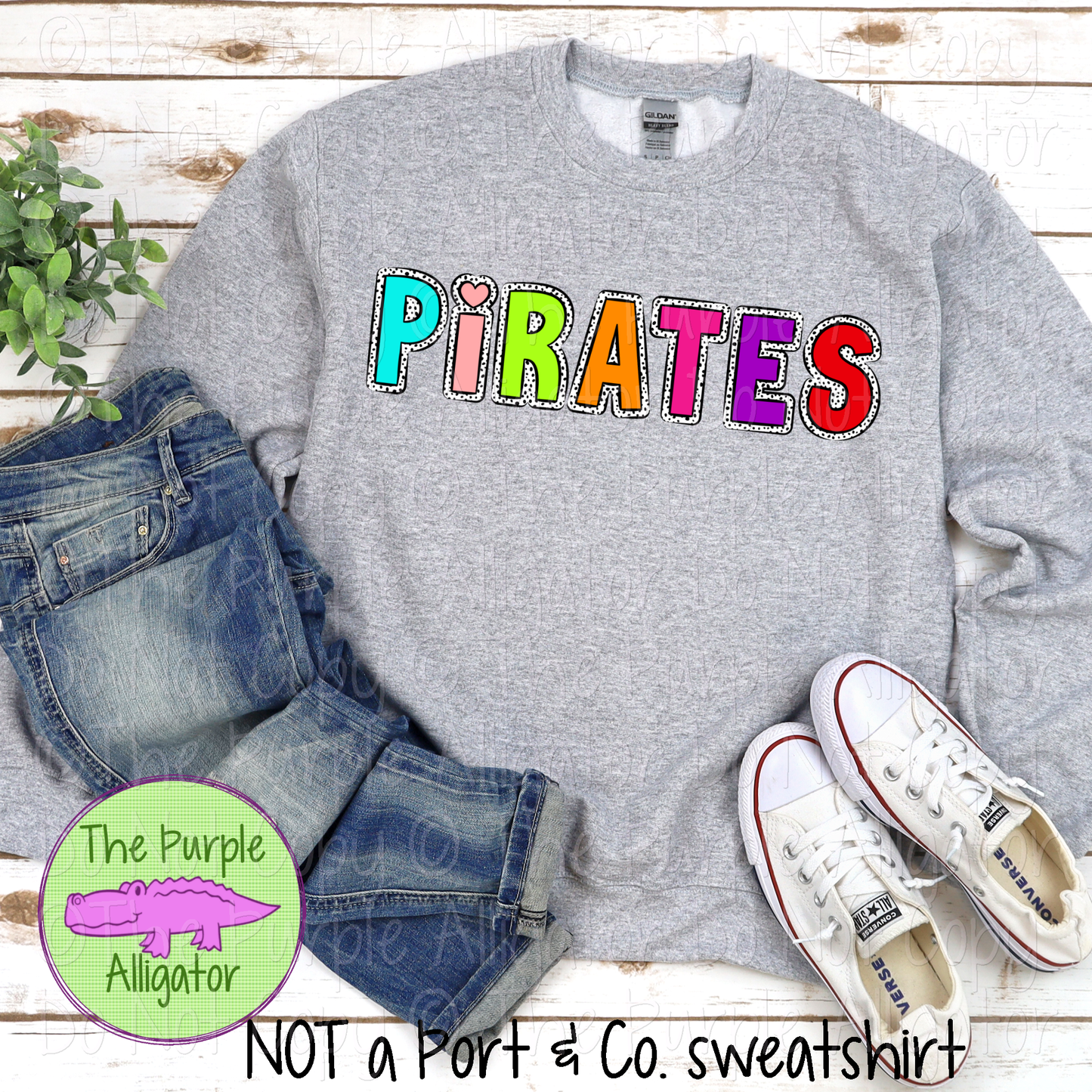 Pirates Dalmatian Marquee Mascot School Spirit 1224 (d2f TPA)