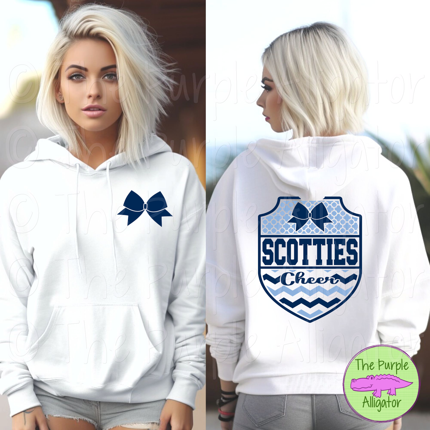 Scotties Cheer SC4 Mascot School Spirit Wear Team Swag - CHOOSE YOUR DESIGN COLORS (d2f TPA)