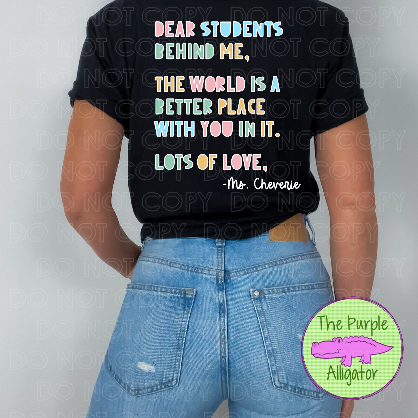 Dear Students Behind Me (d2f TPA)
