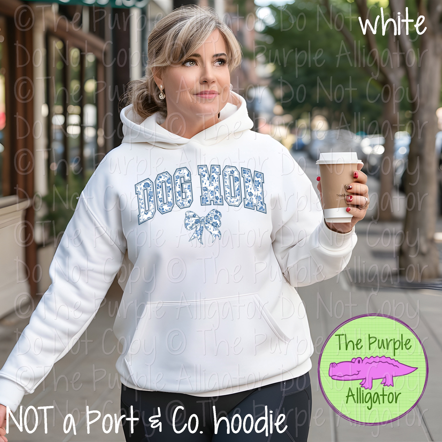 Dog Mom Floral Coquette Bow 0125 (d2f TBADF)