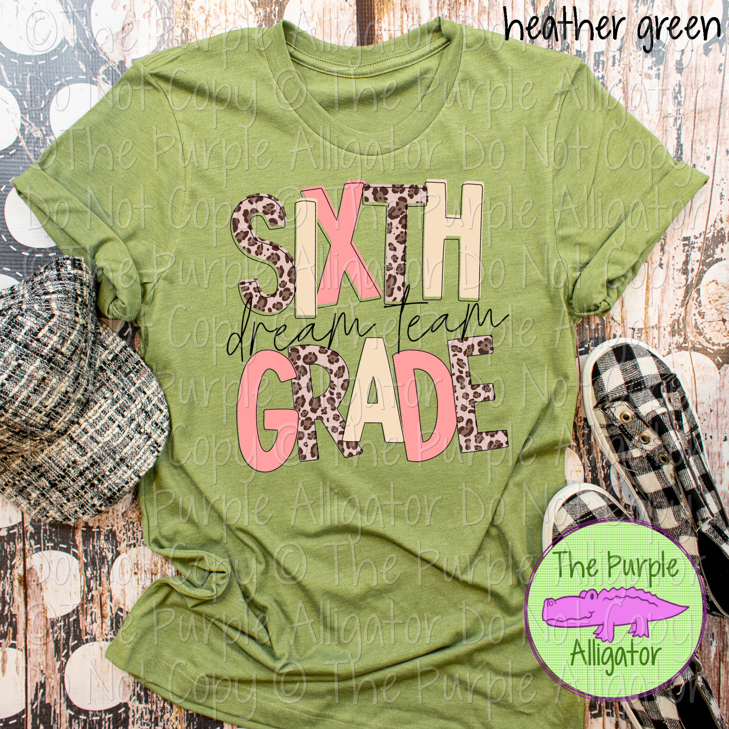 Grade Level Dream Team Leopard Mix - Choose Your Grade Level - 0724 (d2f HMD)