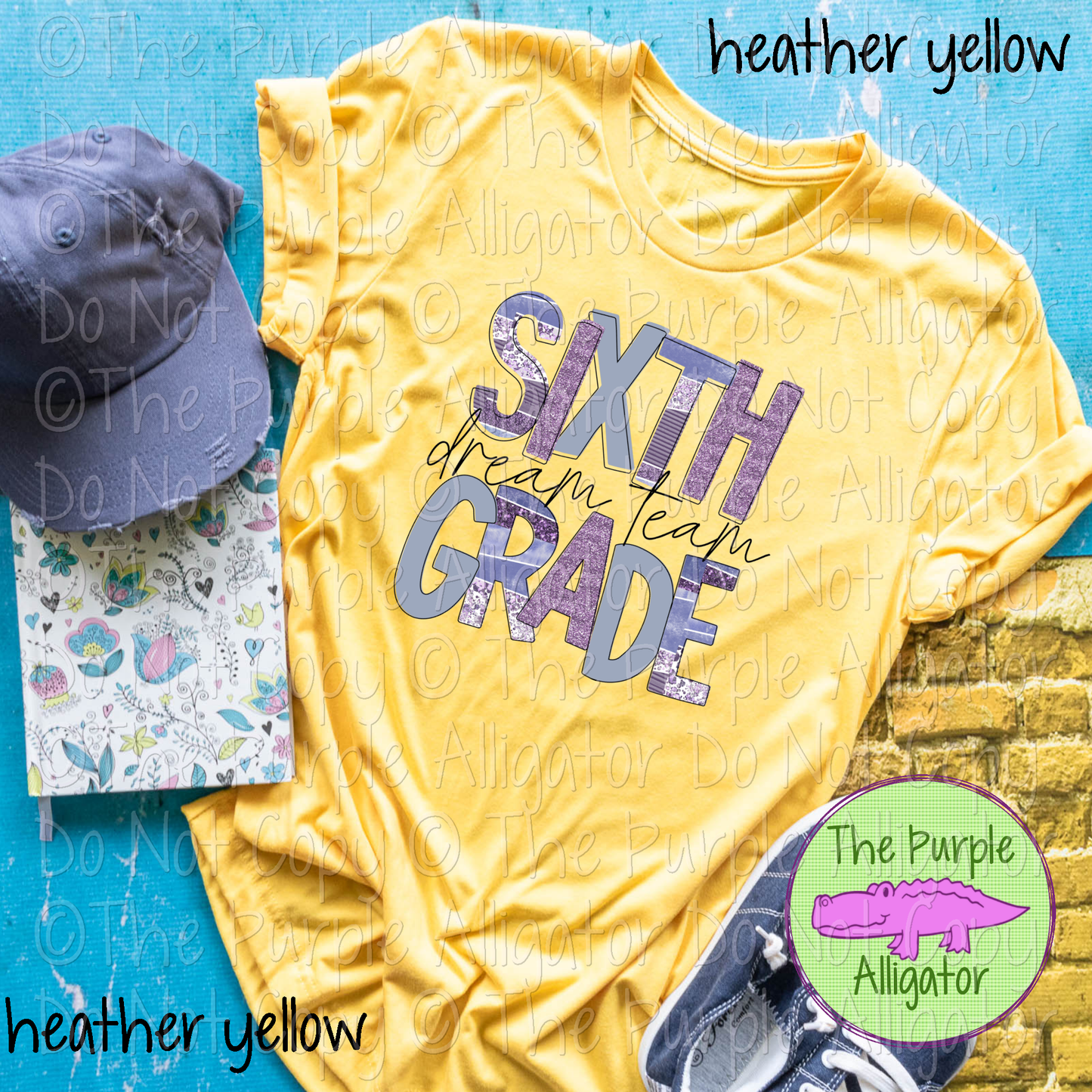 Grade Level Dream Team Purple Mix - Choose Your Grade Level - 0724 (d2f HMD)