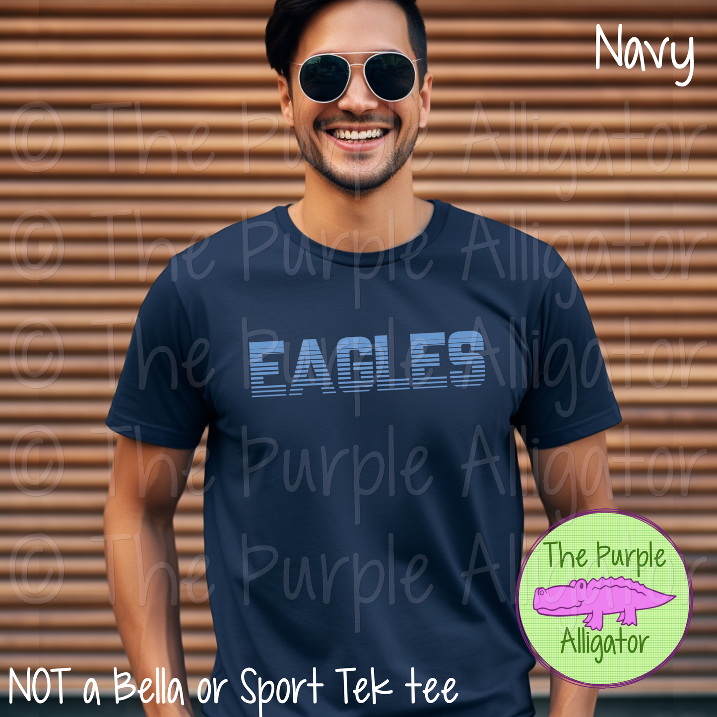 Eagles Championship Mascot School Spirit - CHOOSE YOUR TEXT COLOR (d2f TPA)